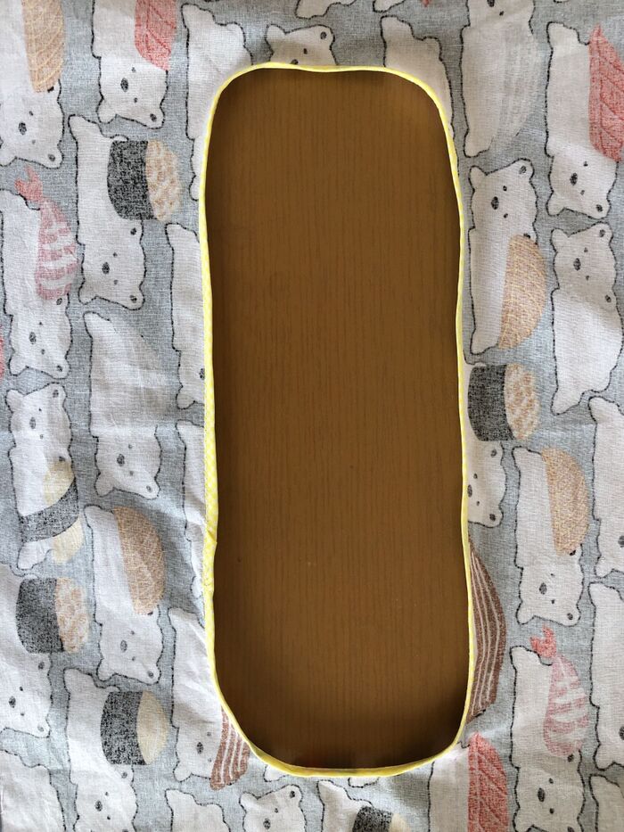 バイアステープが縫えました