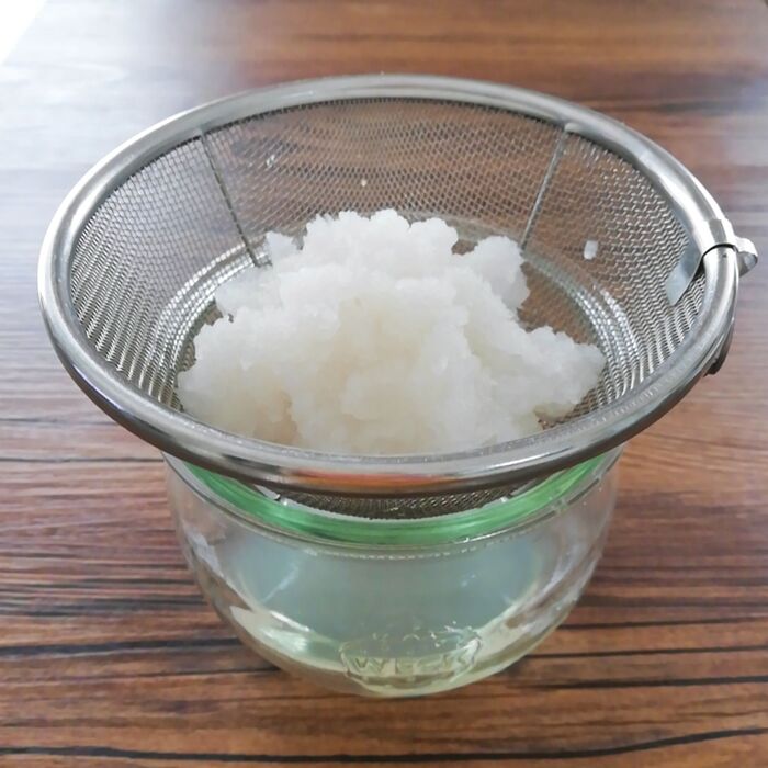 ①大根おろしを作る