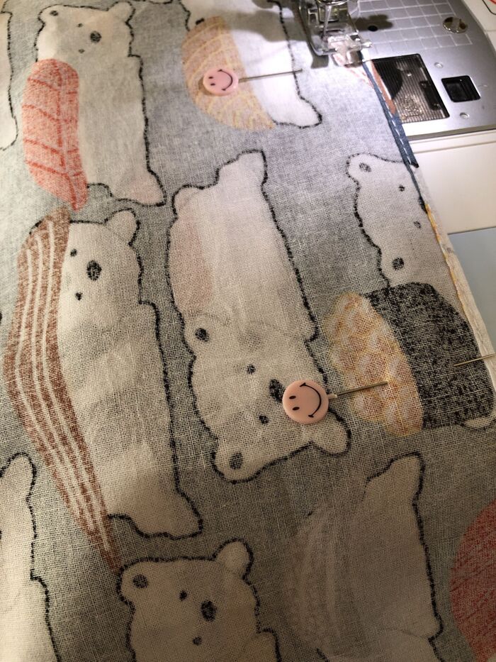 両脇を縫います