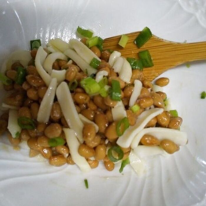 納豆とチーズ