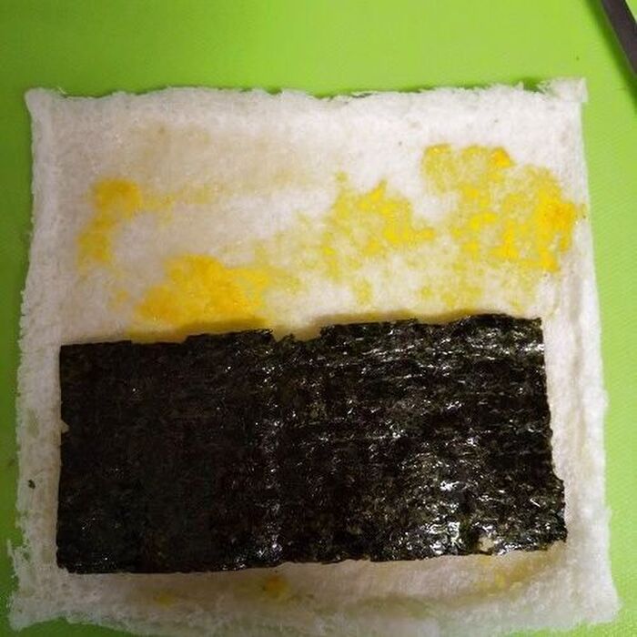 カラシと海苔