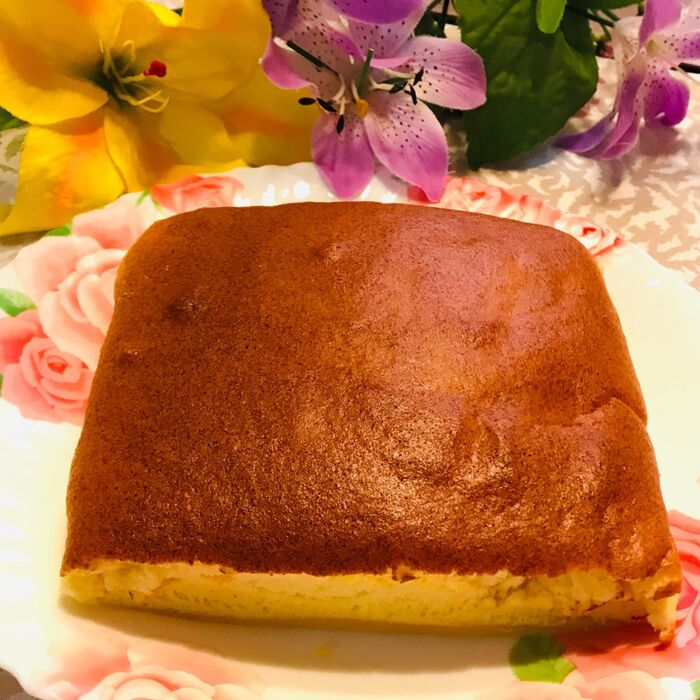 材料4つ!巷で噂の台湾カステラ