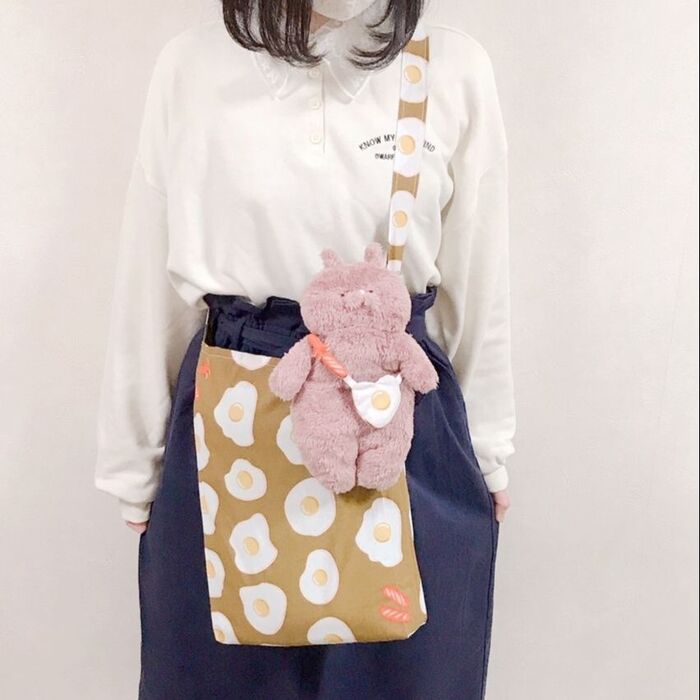 ベストポジションで荷物を護ります