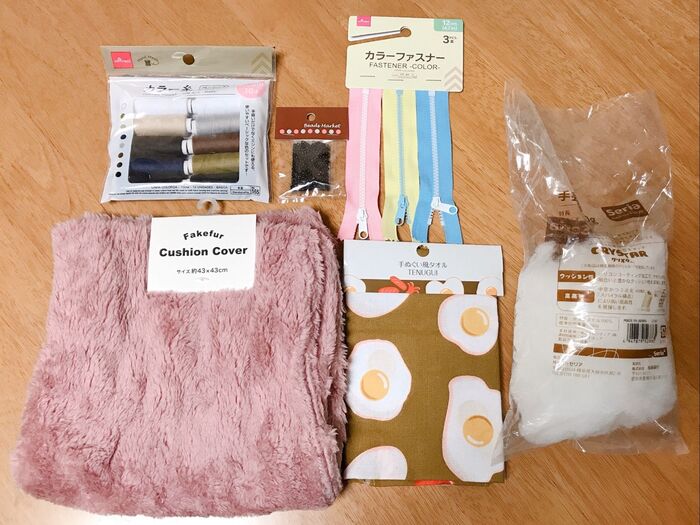 こちらも材料の写真です