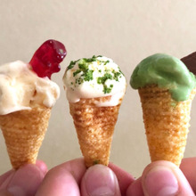 子供と楽しい!甘じょっぱい♡ひと口アイスクリーム屋さん