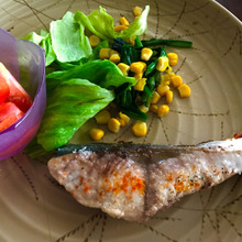 ブリのムニエル