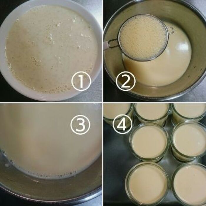 【プリンの作り方】