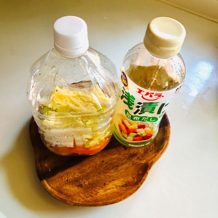 浅漬けの容器にはもってこい!
