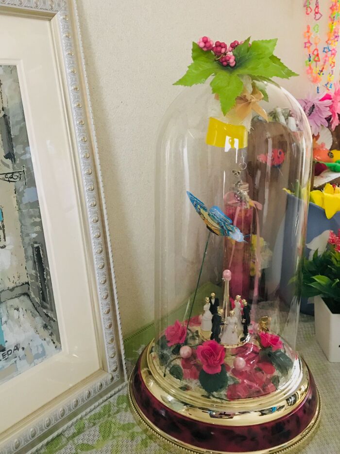 ヨーロピアン!ペットボトルをベル風にして華やかに(^O^☆♪