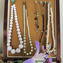 フレームのコルクボードをリメイクしてアクセホルダー(^O^)