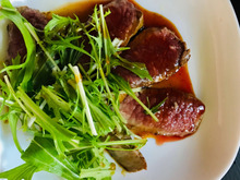 ローストビーフはソースが決め手かも!