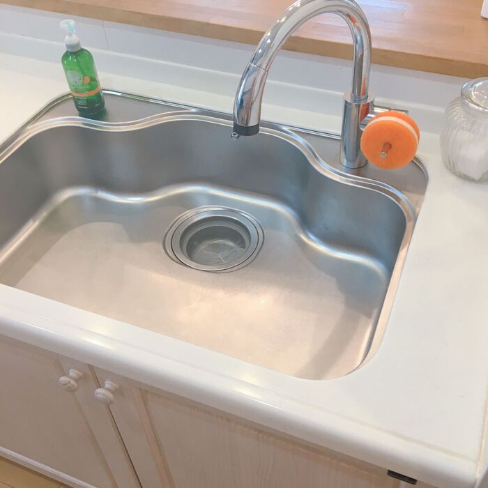 シンク回り、外してます!