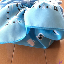 ぐるっと1周縫うだけで完成