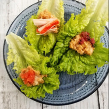 ヘルシー♡やみつきグリーンリーフ納豆