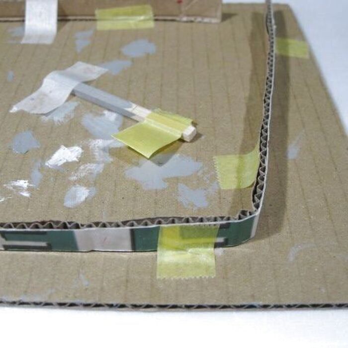 屋根材の塗装準備