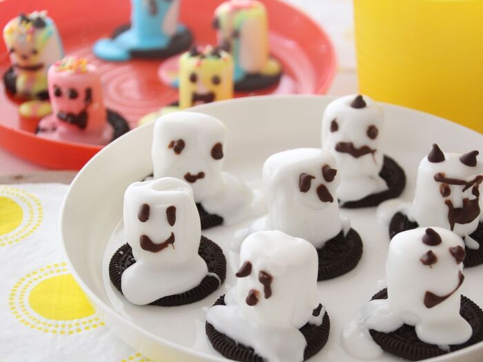 子供も簡単!マシュマロおばけ「アーヤと魔女レシピ」