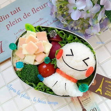 雨の日もいいね♬ニッコリ♪てるてる坊主で梅雨弁当