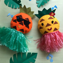 ペットボトルマラカス パイナップルカップル^_^