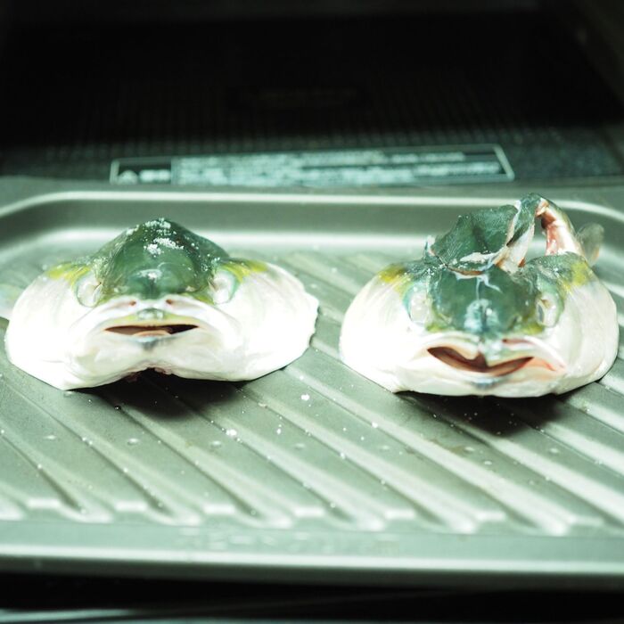 頭も焼いて!