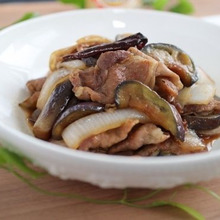 ご飯がとまらない♡豚と茄子のみりん炒め