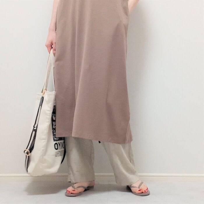 ボトムスのレイヤードコーデも計算要らずでキマる!