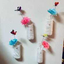 ペットボトルを可愛げな花瓶にしてみてはいかがでしょうか(^O^)