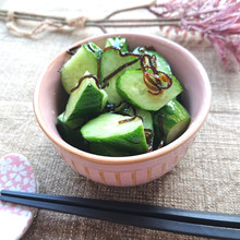 1分で簡単♪ごま油香る塩昆布きゅうり