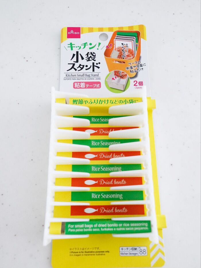 +αでキッチン小袋スタンドを使用