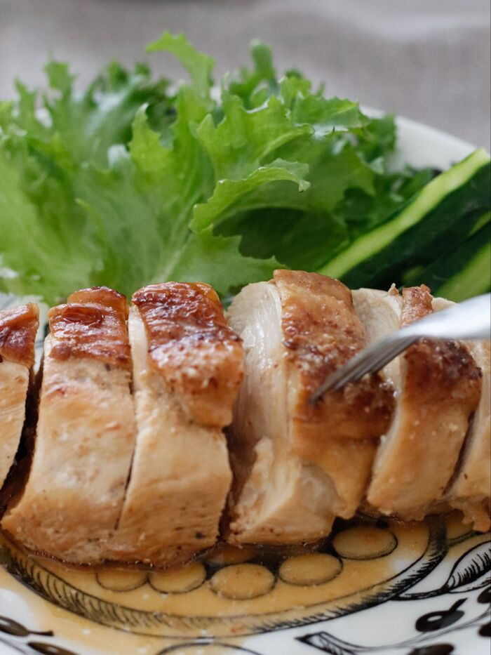 【トリプル発酵】自家製ヨーグルトと味噌の鶏むねソテー