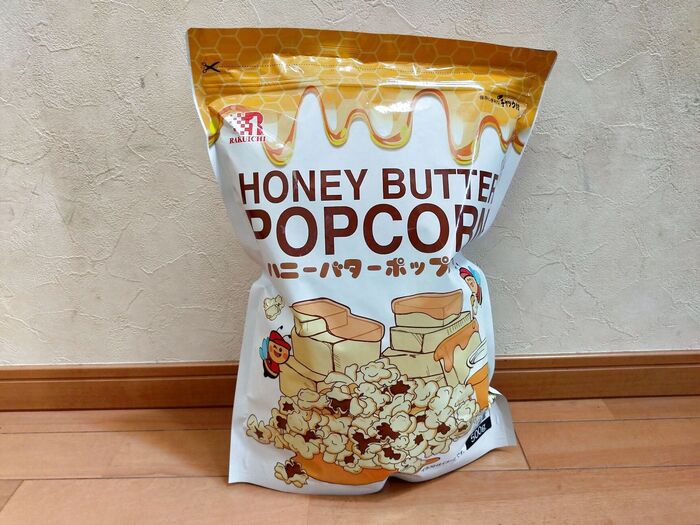 【韓国新作お菓子】コストコのハニーバターポップコーンにドハマり中