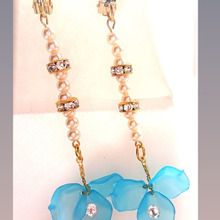 あじさい風ロングイヤリング