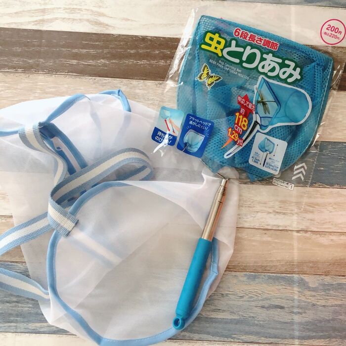 コンパクトな虫取りセット