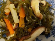 切り昆布の煮物