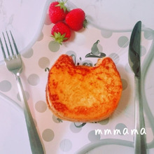 【アーヤと魔女】猫☆フレンチトースト風の揚げ焼きパン