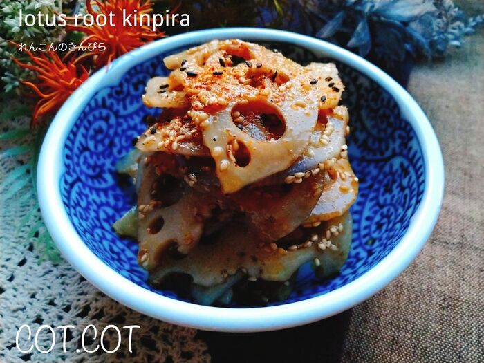 ★シャキシャキ・モリモリ食べよう‼れんこんのきんぴら★