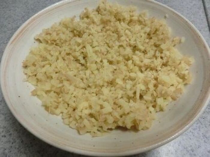 1.生姜をみじん切りにしてレンチン