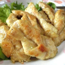 しっとりやわらか♪ 手綱で鶏むね肉のカレー焼き