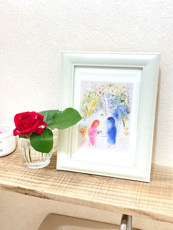 だいたい いつも買うのはスーパーの花【トイレ】