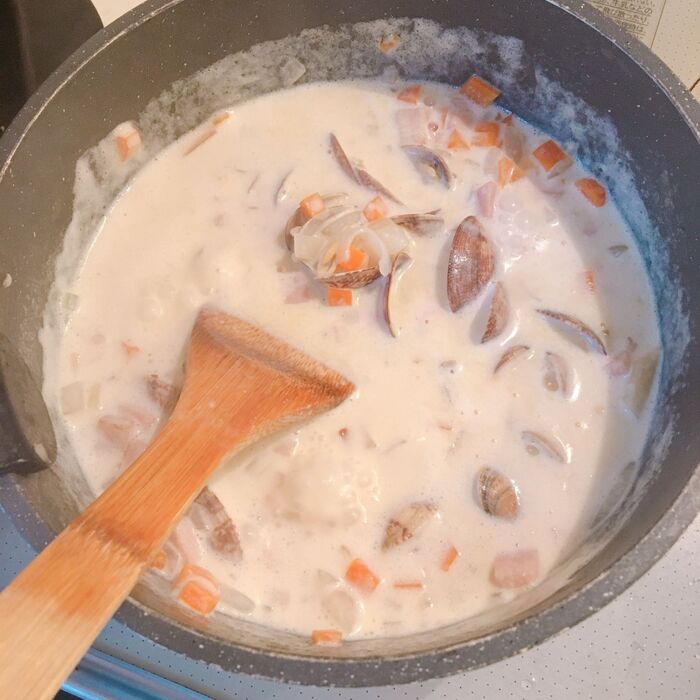 ⑦あさりを戻す!