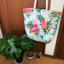 100均バンダナで作る大きめ夏バッグ!