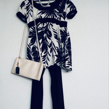 細身絵!ひんやりファッション!UV対策効果もありですよ〜