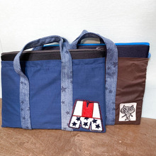 小学校タブレット1人1台!簡単100均でタブレットケース作り(コの字に縫うだけ)