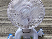 扇風機の風はコレで冷たくなる🧊水滴も垂れない❢❢