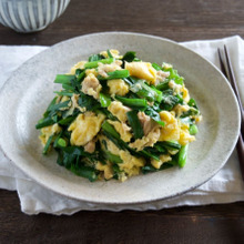 ツナ効果!子どももモリモリ食べられるツナにら玉