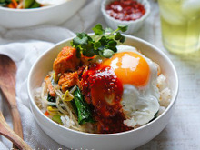 たったの10分♪簡単ツナ缶でビビンバ飯