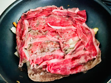 和牛の蒸し焼き