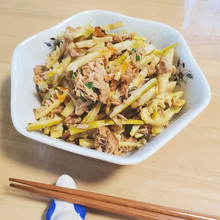 常備菜 筍とツナ炒め