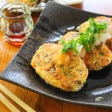 サバの和風ハンバーグ