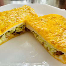 サバ玉フレンチトーストサンド(^O^☆♪