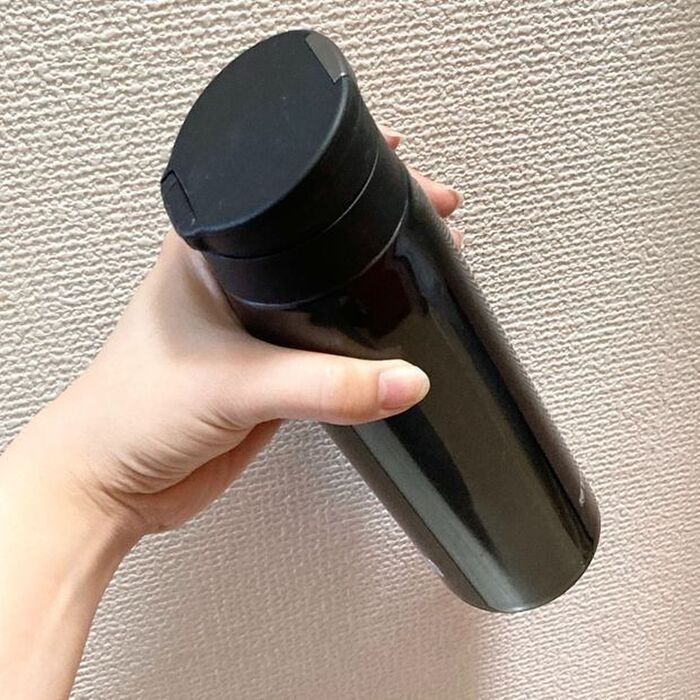 茶渋は、10秒振って落とす。